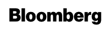 Black text spells "Bloomberg" on a white background in a bold sans-serif font.